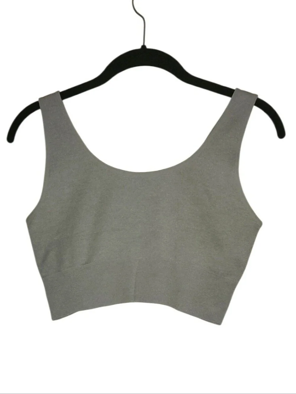 NWOT Fruit Of The Loom Pull On Grey Bra Size XL (Its Thick! Not Thin Cheap One.)